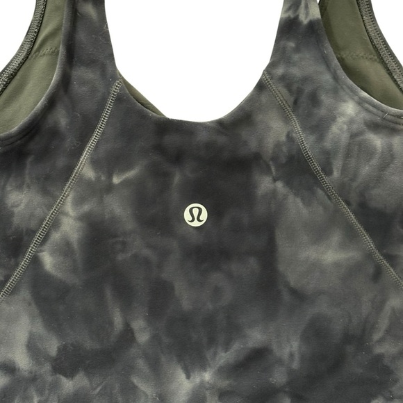 Lululemon Align Tank Top Diamond Dye Pitch Grey Graphite Size 0 - Picture 4 of 7